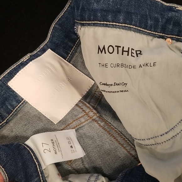 💕MOTHER SUPERIOR💕 The Curbside Ankle Jean ~ Balloon Cowboys Don't Cry 27 NWOT - Picture 17 of 17